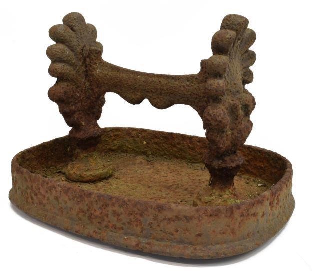 ANTIQUE ENGLISH CAST IRON BOOT