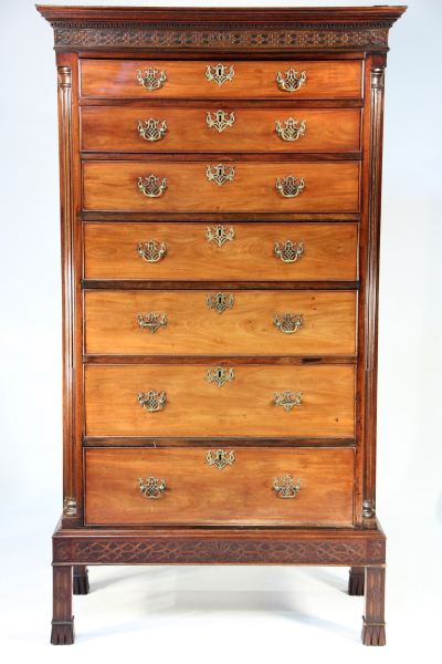 Antique English Chest on Framemid