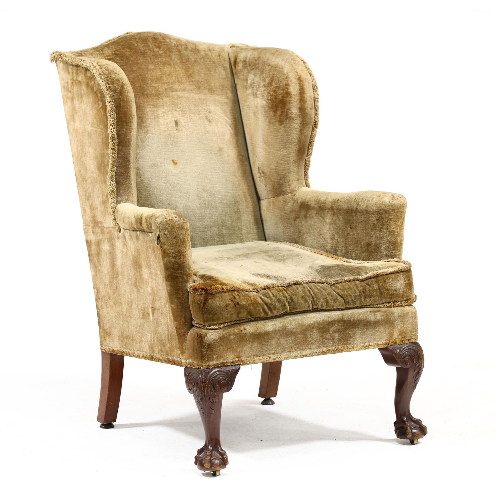 ANTIQUE ENGLISH CHIPPENDALE STYLE