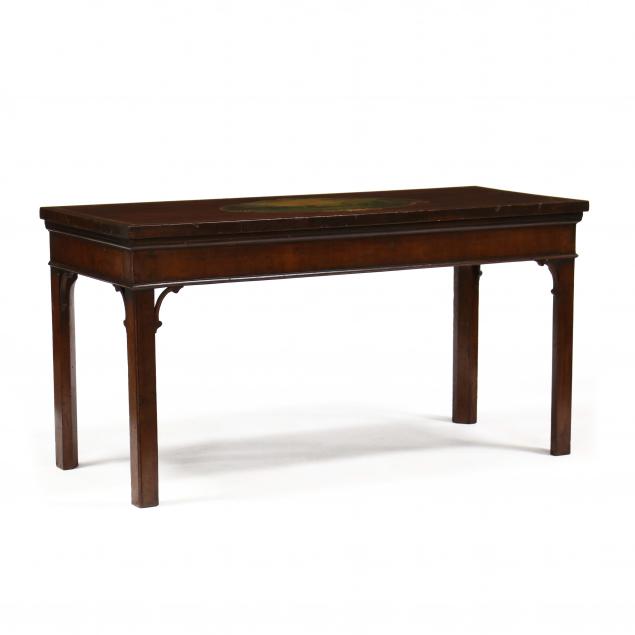 ANTIQUE ENGLISH CHIPPENDALE STYLE