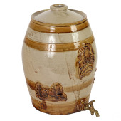 ANTIQUE ENGLISH CRESTED STONEW