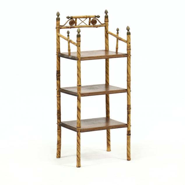 ANTIQUE ENGLISH DIMINUTIVE BURNT