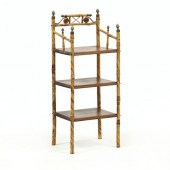 ANTIQUE ENGLISH DIMINUTIVE BUR