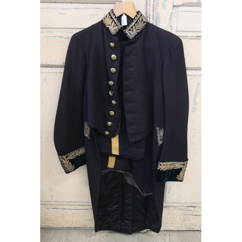 Antique English diplomates uniform,