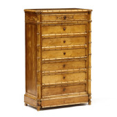 ANTIQUE ENGLISH FAUX BAMBOO AB