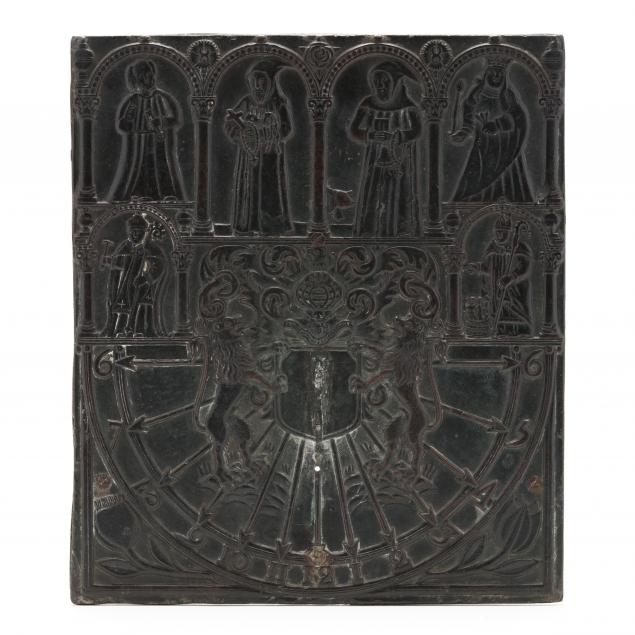 ANTIQUE ENGLISH FIGURAL BRONZE