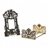ANTIQUE ENGLISH FIGURAL FRAME