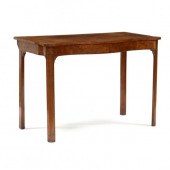ANTIQUE ENGLISH FIGURED MAHOGA