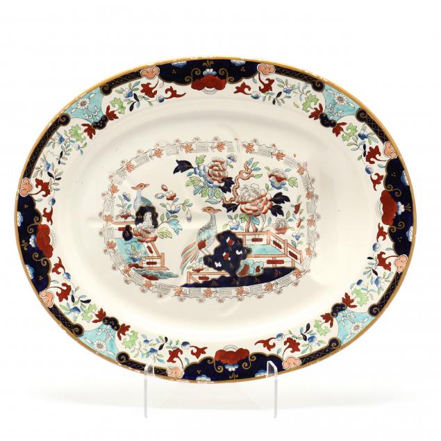 ANTIQUE ENGLISH IMARI MEAT