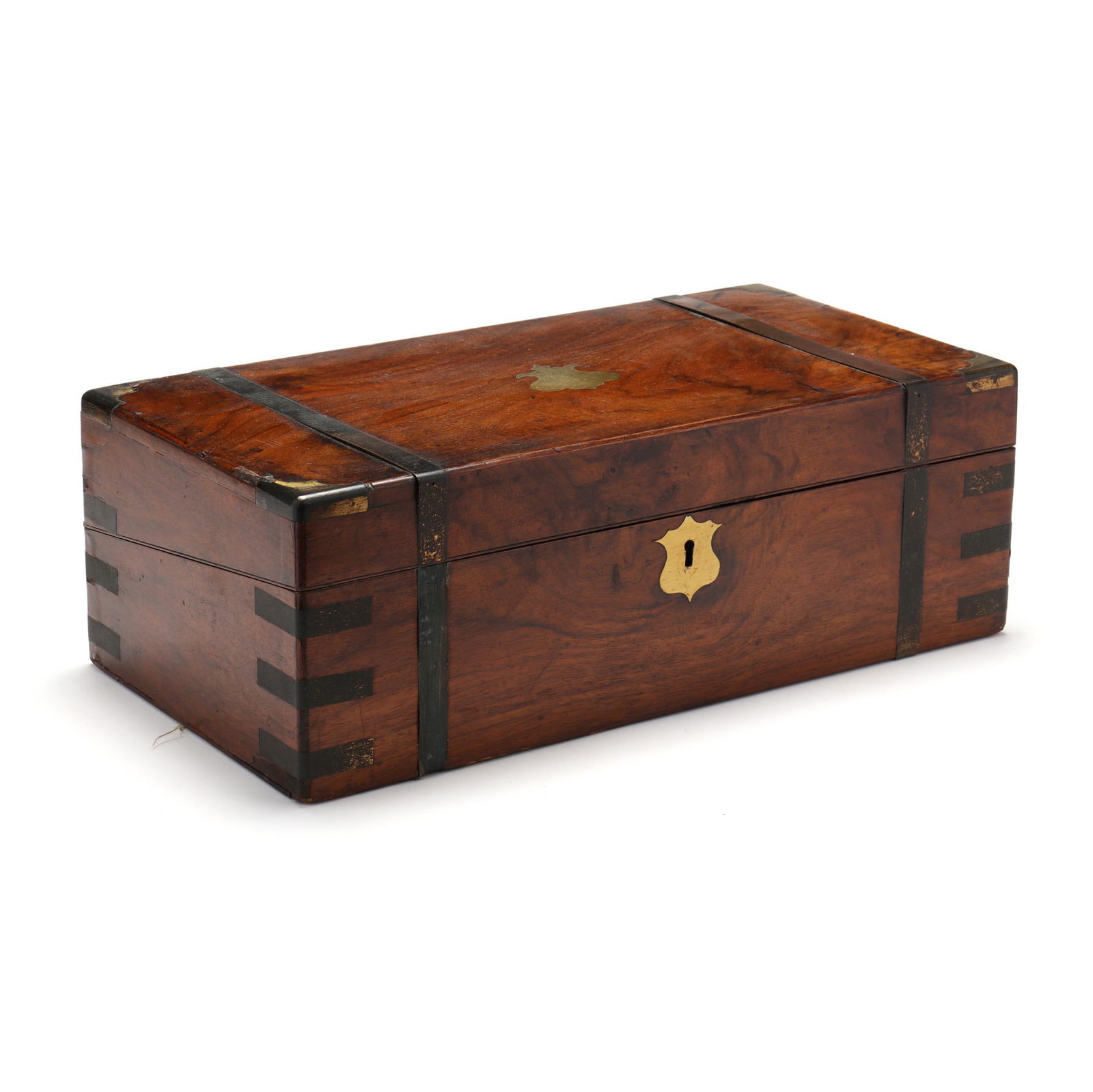 ANTIQUE ENGLISH INLAID MAHOGANY AND