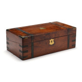 ANTIQUE ENGLISH INLAID MAHOGAN