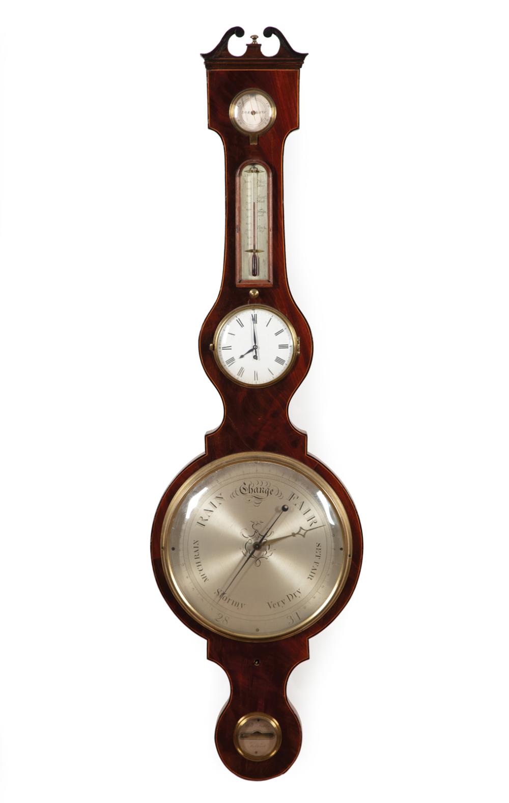 ANTIQUE ENGLISH INLAID MAHOGANY