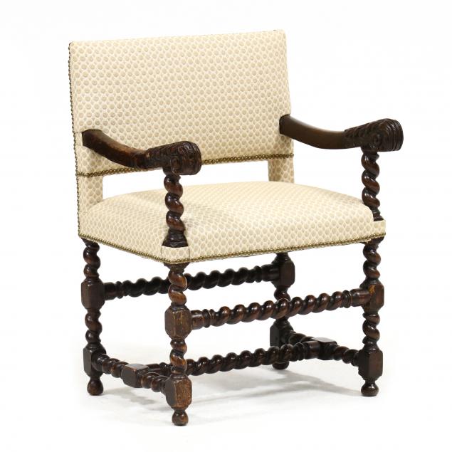 ANTIQUE ENGLISH JACOBEAN CARVED