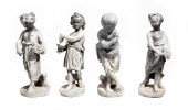 ANTIQUE ENGLISH LEAD GARDEN FI