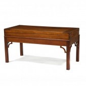 ANTIQUE ENGLISH MAHOGANY BAGAT