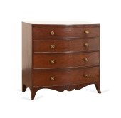 ANTIQUE ENGLISH MAHOGANY BOWFR