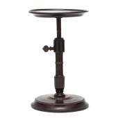ANTIQUE ENGLISH MAHOGANY CANDL