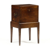 ANTIQUE ENGLISH MAHOGANY CELLA