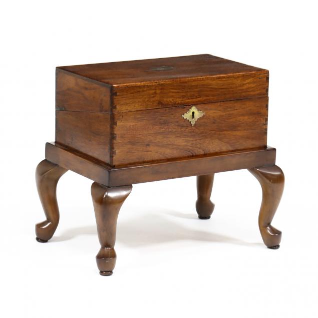 ANTIQUE ENGLISH MAHOGANY LAP DESK