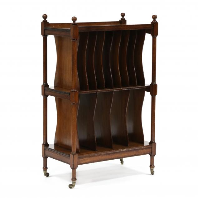 ANTIQUE ENGLISH MAHOGANY MUSIC