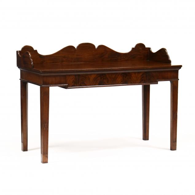 ANTIQUE ENGLISH MAHOGANY SERVER