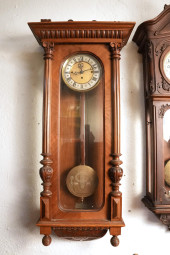 ANTIQUE ENGLISH MAHOGANY WALL