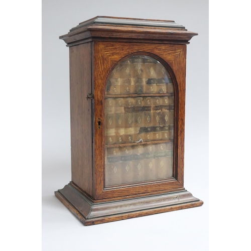 Antique English miniature cabinet