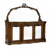 ANTIQUE ENGLISH MIRRORED ROSEW