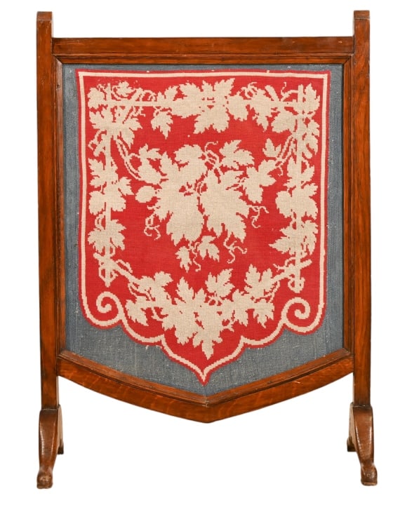 ANTIQUE ENGLISH NEEDLEPOINT