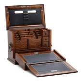 ANTIQUE ENGLISH OAK PORTABLE D