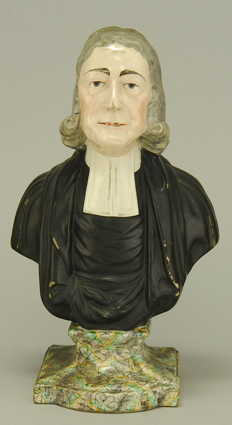 ANTIQUE ENGLISH POLYCHROME