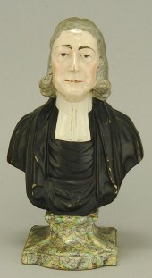 ANTIQUE ENGLISH POLYCHROME PEA