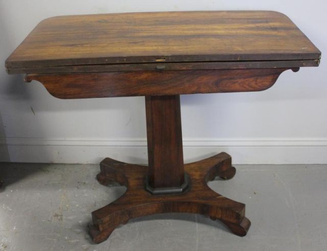 Antique English Regency Rosewood