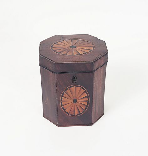 ANTIQUE ENGLISH SATINWOOD INLAID
