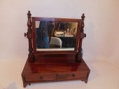 ANTIQUE ENGLISH SHAVING MIRROR