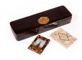 ANTIQUE ENGLISH TORTOISESHELL