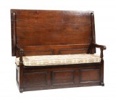ANTIQUE ENGLISH WALNUT MONK'S