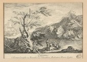Antique engraving by Joseph Go