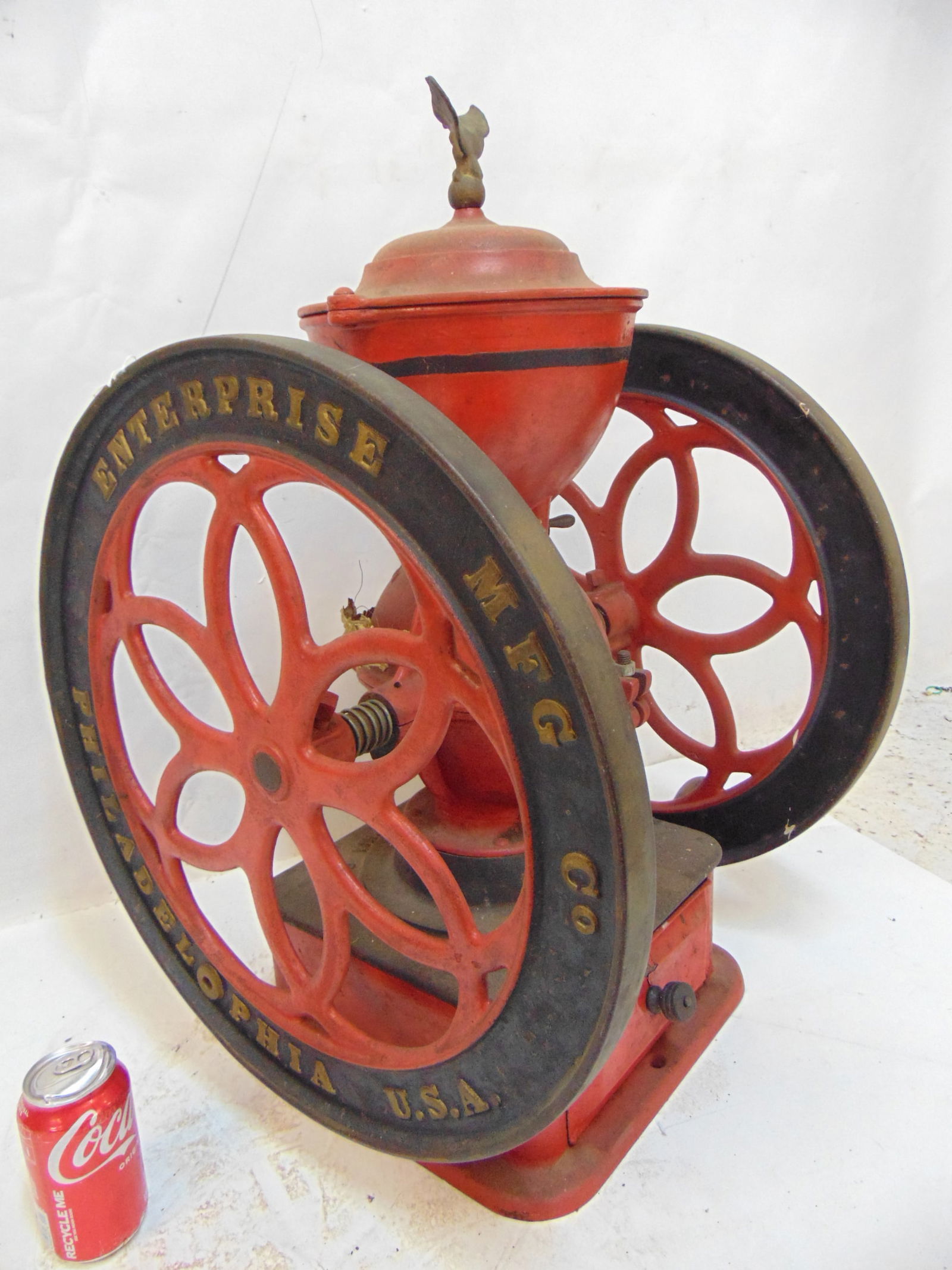 ANTIQUE ENTERPRISE COFFEE GRINDER