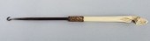 ANTIQUE EQUESTRIAN BONE CARVED