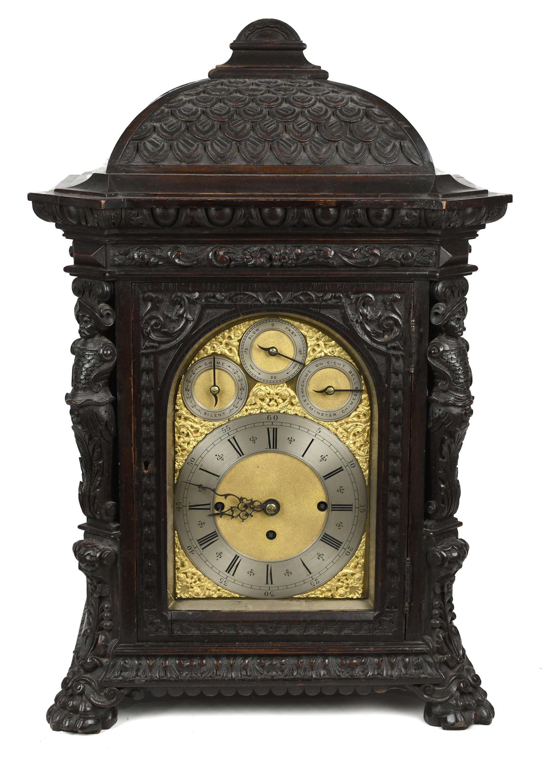 ANTIQUE EUROPEAN CARVED OAK