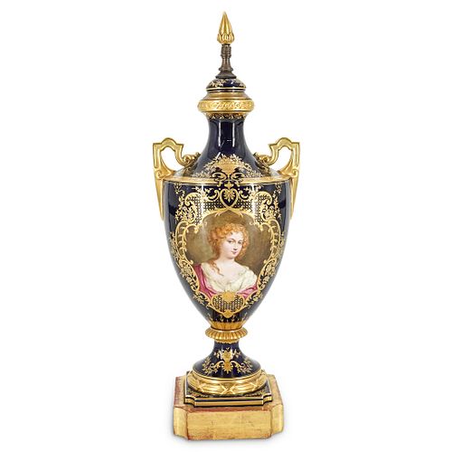 ANTIQUE EUROPEAN COBALT BLUE