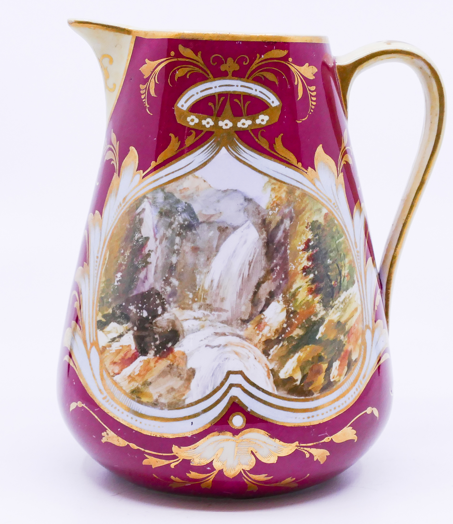 Antique European Gilt Landscape