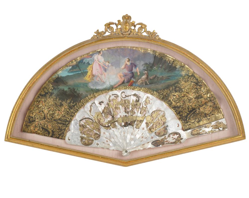 ANTIQUE EUROPEAN HAND-PAINTED
