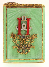 ANTIQUE FABERGE' GUILLOCHE, SI