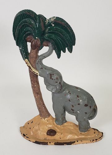 ANTIQUE FIGURAL CAST IRON