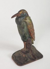 ANTIQUE FIGURAL CAST IRON HERO