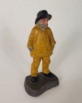 ANTIQUE FIGURAL CAST IRON OLD