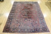 ANTIQUE & FINELY HAND KNOTTED