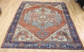 ANTIQUE & FINELY HAND KNOTTED